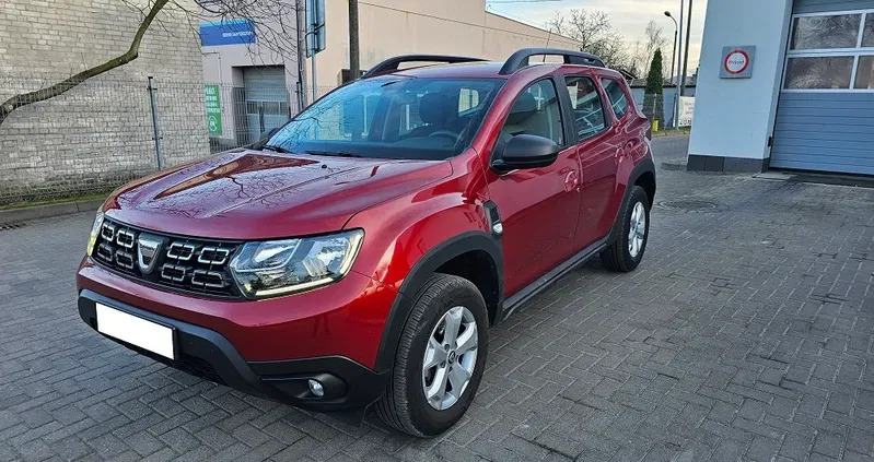 łódzkie Dacia Duster cena 63800 przebieg: 41000, rok produkcji 2021 z Sokołów Podlaski